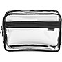 Basics PVC Travel Organizer, Clear/Black (A004295HA)~#|#~93A93459-1403-447D-A69776C2D034FB10_sc7