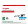 Staples Remanufactured Cyan Extra High Yield Toner Cartridge Replacement for Lexmark (TRC544X1CGDS/STC544X1CGDS)~#|#~93AA108C-792D-4AF9-8F63F282D3B70592_sc7