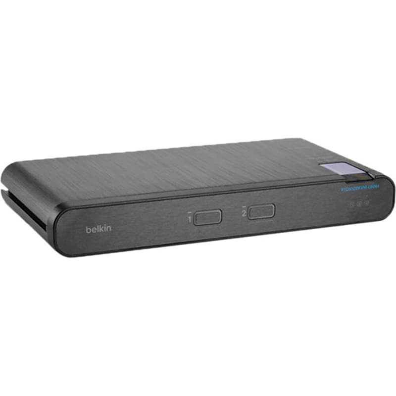 Belkin Universal 2nd Gen Secure USB HDMI Display Ports KVM Switch (F1DN102KVM-UNN4) image 1