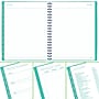 2025-2026 Mead Color Pop 8.5" x 11" Calendar Year Weekly & Monthly Planner, Plastic Cover, Aqua (1604-905-26)~#|#~93ACF043-0476-419D-AC9103251D634FC4_sc7