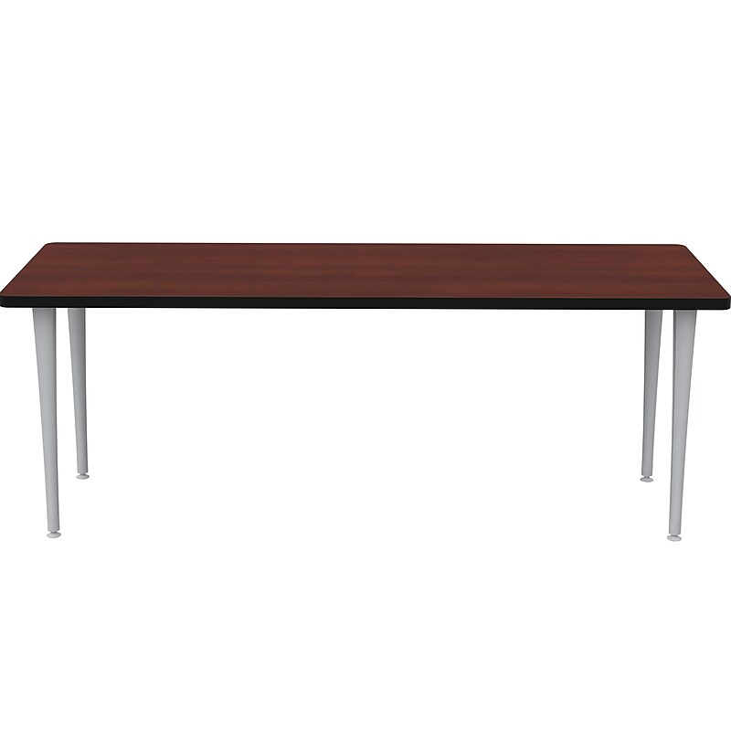 Safco Rumba Training Room Table, 24" x 72", Biltmore Cherry (RBA7224PGSLBMCH) image 1