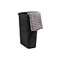 Mind Reader 10.57-Gallon Laundry Hamper with Lid, Plastic, Black (40HAMP-BLK)~#|#~93B1AB83-AB5A-40AD-B3CFABA57C175CCC_sc7
