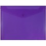 JAM Paper Premium Plastic Document File, Letter, Purple, 3/Pack (218S0PUX3)~#|#~93B41289-3D41-4092-A8333BE285352877_sc7