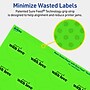 Avery Circle Multipurpose Labels, 1-5/8" Dia., Neon Green, 200/Pack (94507)~#|#~93B5565D-60B2-45E2-871F6CCE564EB505_sc7