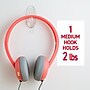 Command Medium Hooks, 2 lb., Clear, 6/Pack (17091CLR-6ES)~#|#~93B8D1C5-F1B0-4B60-938FEB9C3A215DA6_sc7