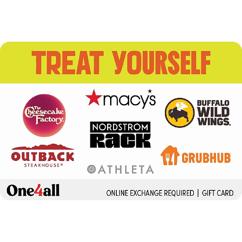 Treat Yourself v2 $100.00 Gift Card, Email Delivery (1024016B10000) image 1