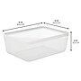mDesign Steel Organizer, Matte White (25955) ~#|#~93B9572C-E431-43AC-A99D8556F80FC313_sc7