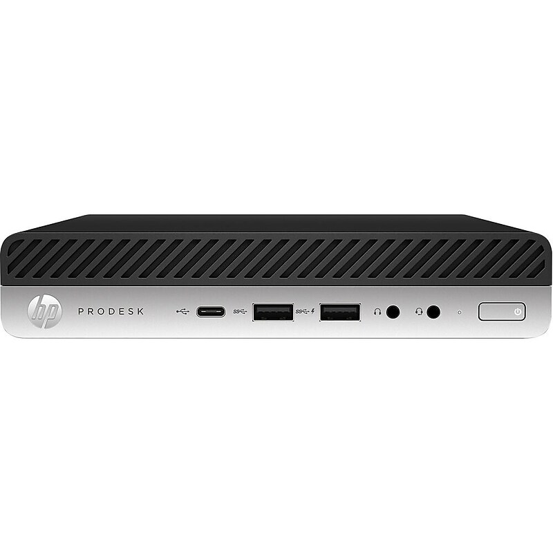 HP ProDesk 600 G4 Refurbished Desktop Computer, Intel Core i5-8400T, 16GB Memory, 256GB SSD (051791291498) image 1