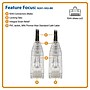 Tripp Lite 2' CAT-6 Ethernet Cable, 28 AWG, Black (N201-S02-BK)~#|#~93BE04B7-63FD-425B-A6FF39B4C539E363_sc7