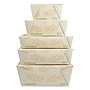World Centric NoTree 50 oz. Plant-Based Folded Takeout Container, Natural, 200/Carton (WORTONT2)~#|#~93BEE53C-0850-4445-83E8104C7E5B8CD3_sc7