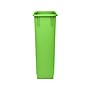 Alpine Industries Polypropylene Recycling Bin with Lid and Dolly, 23 Gallon, Lime Green (ALP477-LGRN1-PKD)~#|#~93C21FD3-6C30-4F81-822D4C5F55F7BADE_sc7