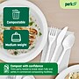 Perk™ Eco Compostable PLA Assorted Cutlery, Medium-Weight, White, 360/Pack (PK56205)~#|#~93CA7F77-A8C5-4222-9F966D7544182A5C_sc7
