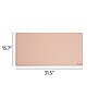 Smead Medium Vegan Leather Anti-Slip Desk Pad, 31.5" x 15.7", Light Pink (64834)~#|#~93CA9645-494F-4965-8B134E2E6EB59BB5_sc7