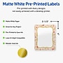 Avery Rectangle Multipurpose Labels, 4" x 3-1/3", White, 40/Pack (19479370488)~#|#~93CE0C8D-92E5-40AB-9FBA6C23ADB468BC_sc7