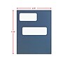 ComplyRight Double-Window Tax Presentation Folder, Blue, 50/Pack (FB01)~#|#~93D7642E-8F33-4A2F-AE6E5BAE78557164_sc7