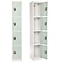 AdirOffice 72" 4-Tier Misty Green Storage Locker (ADI629-204-MGRN)~#|#~93DB2554-6202-4263-A32729EC7600169F_sc7