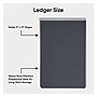 Smead Premium Pressboard 2-Prong Report Cover, Ledger Size, Black, 10/Box (81179)~#|#~93EF0D2C-D14D-493F-8F0F8AD1F1919CAE_sc7