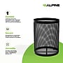 Alpine Industries 4460 Series Steel Mesh Trash Can, 36 Gallon, Black (ALP4460-01-BLK)~#|#~93F0CAE8-274F-459D-BB37C007A9EFBF74_sc7
