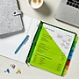 Avery Big Tab Insertable Plastic Divider, 8 Tabs, Multicolor, 1 Set (11903)~#|#~93F44FC8-E4F1-4C7C-B49CC4369975ED18_sc7