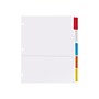 Staples Insertable Paper Dividers, 5-Tab, Customizable Binder Dividers for Office & School~#|#~9351F054-C389-463B-9003F22D26CE605A_sc7