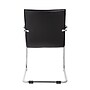 Boss Vinyl Side Chair, Black/Chrome Frame, 2/Pack (B9536-BK-2)~#|#~94036751-1773-4FE1-95CE6D4405AD0FB7_sc7