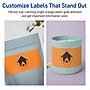Avery Laser/Inkjet Multipurpose Rectangle Labels, 4" x 6", Bright Orange, 160/Box (94278)~#|#~9403CCC6-E2CF-43BF-8AA6A229C9A50BF6_sc7