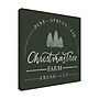 Trademark Fine Art Vintage Christmas Sign, Canvas, 24" x 24" (WAP31955-C2424G)~#|#~9407D4FE-9B97-44C7-906D4EBFC9AAE32E_sc7