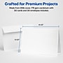 Avery Half-Fold Cards with Envelopes, 5.5" x 8.5", Textured White, 30/Box (AVE3378)~#|#~940CD242-2127-4AE4-AD78763603956741_sc7