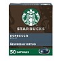 Starbucks Espresso Roast Coffee Nespresso Vertuo Capsules, Dark Roast, 50/Box (117662)~#|#~940D533E-0074-4DD7-907C3C4F1DE2292E_sc7