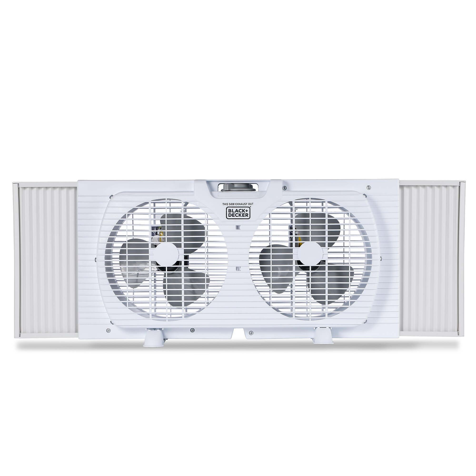 Black & Decker 9″ Twin Window Fan, 2-Speed, White (BFW9M) Sansujyuku sansujyuku.com