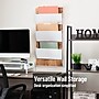 Mind Reader 3-Pocket Wood and Metal Mountable Wall File, Letter Size, White (WALLPOCKET-WHT)~#|#~9419EDC8-D1CB-49A5-A6DBB07BE43AFEBB_sc7