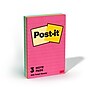 Post-it Notes, 4" x 6", Poptimistic Collection, Lined, 100 Sheet/Pad, 3 Pads/Pack (6603AN)~#|#~941A17C1-E22A-43E2-8190CCECD4269A6B_sc7