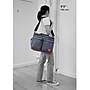 Manhattan Portage Tribeca 15" Nylon Laptop Bag, Gray (1446Z GRY)~#|#~941B790D-7380-4B46-BB87DC8556446F97_sc7