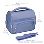 bentgo Insulated Lunch Bag, 2-Compartment, Slate (BGOBG2-S)~#|#~941BE645-02BA-4C9D-89D1684E3D3394F1_sc7