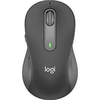 Logitech Signature M650 Large Wireless Optical Mouse, Graphite (910-006231)