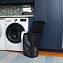 Mind Reader 15.85-Gallon Slim Laundry Hamper with Lid, Plastic, Black (HBIN60-BLK)~#|#~941F749A-7819-4965-A4DB512F8BE5C984_sc7