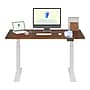 FlexiSpot E7 Commercial 55''W Electric Adjustable Standing Desk, Black Walnut/White (E7WCOM5528-BW)~#|#~942046DA-40B6-4F6C-A95198139E5F233B_sc7