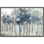 Amanti Art Blue and Gold Forest by Allison Pearce Framed Canvas Wall Art Print, 33" x 23" (A42677324167)~#|#~942B2315-3225-4EEC-875981C310FFC0EE_sc7