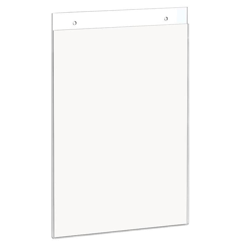 Staples Sign Holder, 8.5" x 11", Clear Acrylic, 10/Carton (ST62656) image 1