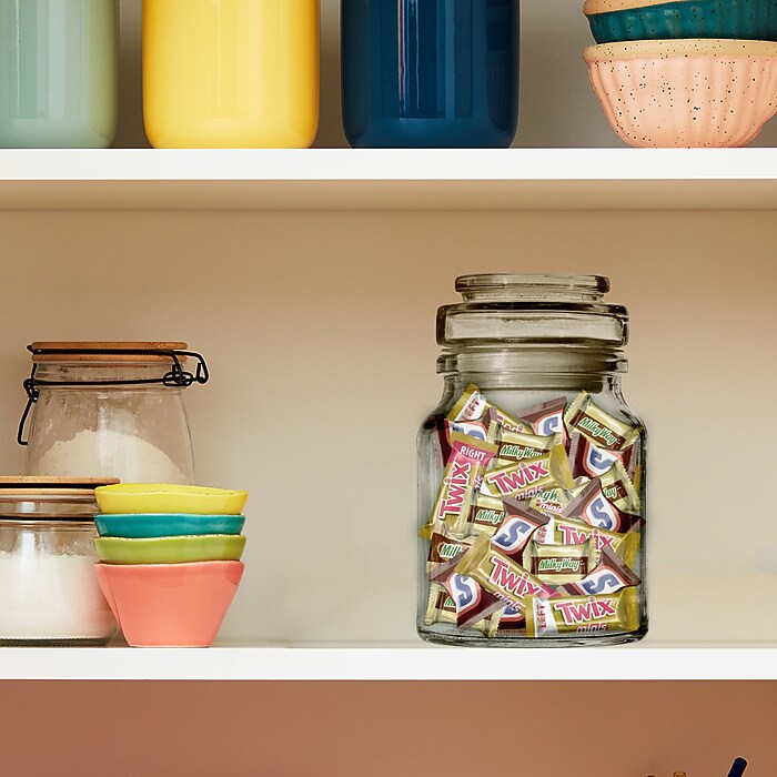 Mars Minis Milk Chocolate Candy Bars Variety Pack, 46.86 oz., 150