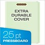Pendaflex Reinforced Pressboard Classification Folder, 2" Expansion, Letter Size, Light Green, 25/Box (17180EE)~#|#~9435F547-4539-4BFB-8C5168D45ACF641C_sc7