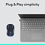 Logitech M185 Wireless Ambidextrous Optical 2.4 GHz Mouse, Blue (910-003636)~#|#~9437D066-B910-49FD-BFCAFD3D7C22CD13_sc7