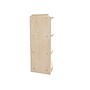 Flash Furniture Bright Beginnings 3-Section Open Corner Storage Unit, 31.5"H x 24"W x 11.75"D, Brown (MK-KE24077-GG)~#|#~943910E2-B5ED-43DF-9688A60A771D711C_sc7