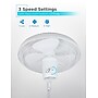Black & Decker 16" Oscillating Pedestal Fan, 3-Speed, White (BFP16MXW)~#|#~943D89A0-41AC-4A34-90BED1829E8471B7_sc7