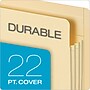 Pendaflex Recycled Reinforced File Pocket, 3 1/2" Expansion, Letter Size, Manila (12812)~#|#~943DD367-9CC5-459C-B8F55FBE84150D45_sc7