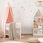 Simple Designs Sleek Essentials 54.5" Metal Floor Lamp with Wire Cage Shade, Pink (LF1050-PNK)~#|#~943F9F3D-C596-4BD2-827D7B61FF666406_sc7