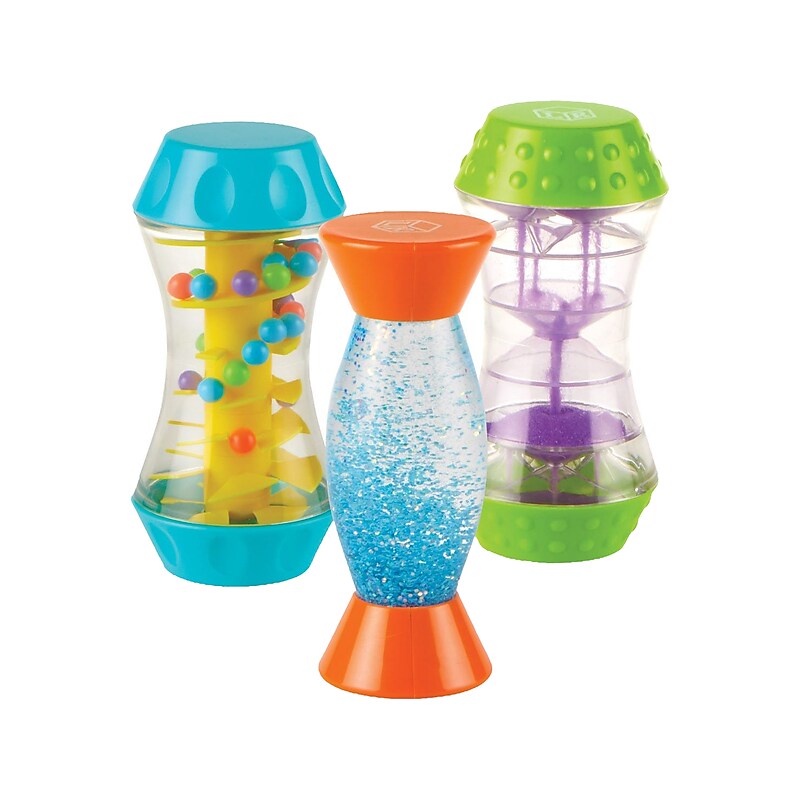 Learning Resources Sensory Fidget Bottles, Assorted Colors, 3/Pack (LER5566) image 1