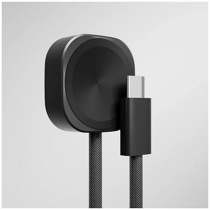 PEEL Magnetic Wireless to USB-C Charging Cable or Apple Watch, 3W, 3.3 ft., Black (PC5B-AW) image 1