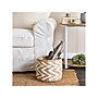 Household Essentials Zee Cattail/Paper Storage Basket, Light Beige/White (ML-6760)~#|#~944CBE86-BD8C-46BD-9F21725827796DAC_sc7