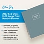 2027 Blue Sky 8" x 10" Monthly Planner, Sea Glass (164013)~#|#~944DF39E-993D-41F2-A7C2BC2F95309589_sc7